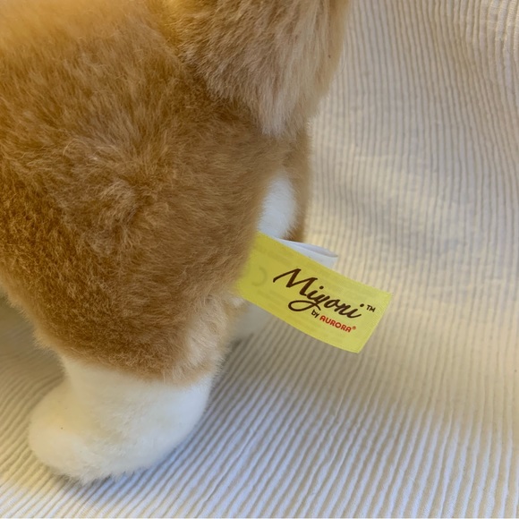 4 Aurora Miyoni Tots stuffed animals painted horse black bear corgi labradoodle - Picture 5 of 10